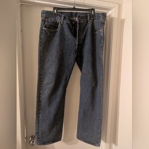 Levi Classic 501 Blue Denim Jeans 38 X 29
